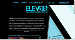 Desktop Screenshot of elevatedance.net